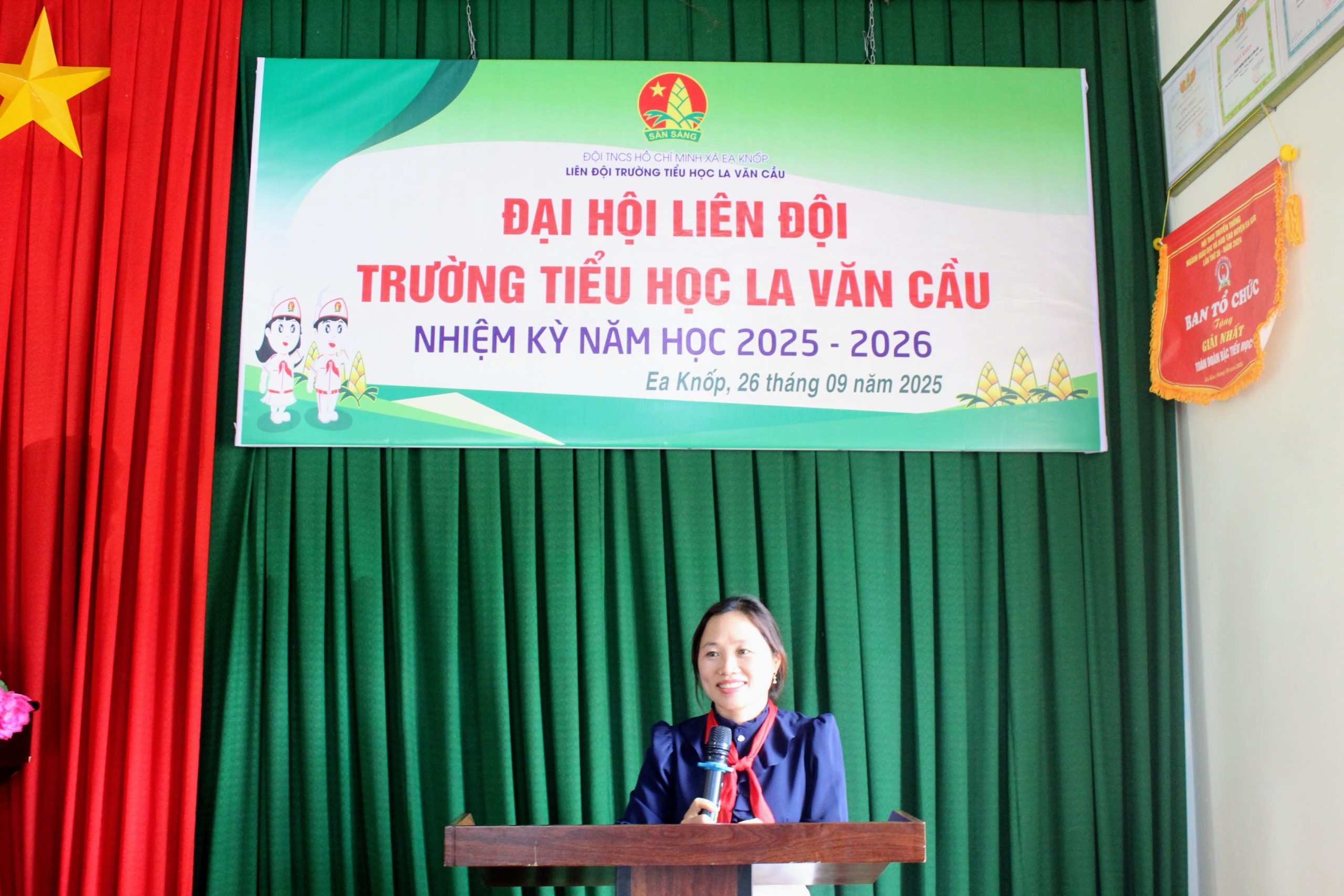 ĐẠI HỘI LIÊN ĐỘI TRƯỜNG TIỂU HỌC LA VĂN CẦU NHIỆM KỲ NĂM HỌC 2025 – 2026